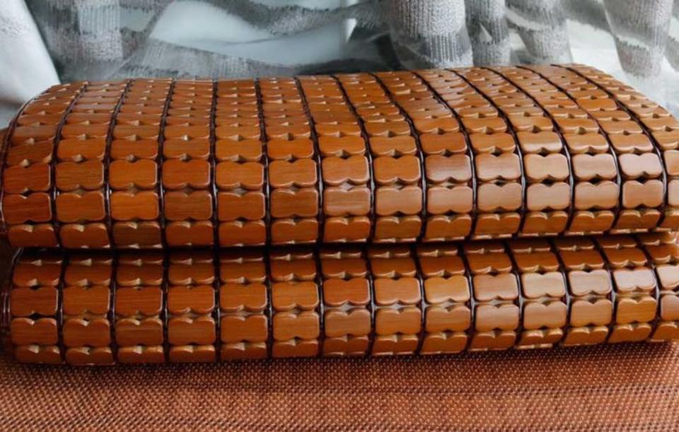 (1m8 x 1m9) CHIẾU TRE, CHIẾU TRÚC CAO CẤP HẠT ĐEN CÓ VIỀN