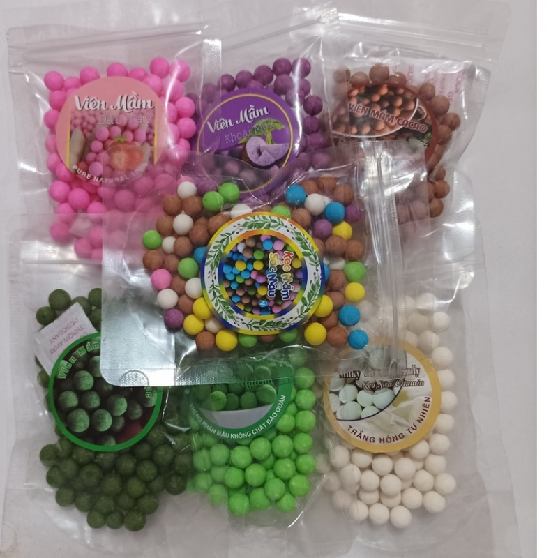 Viên Mầm Đậu Nành Mix Đủ Vị  500gr