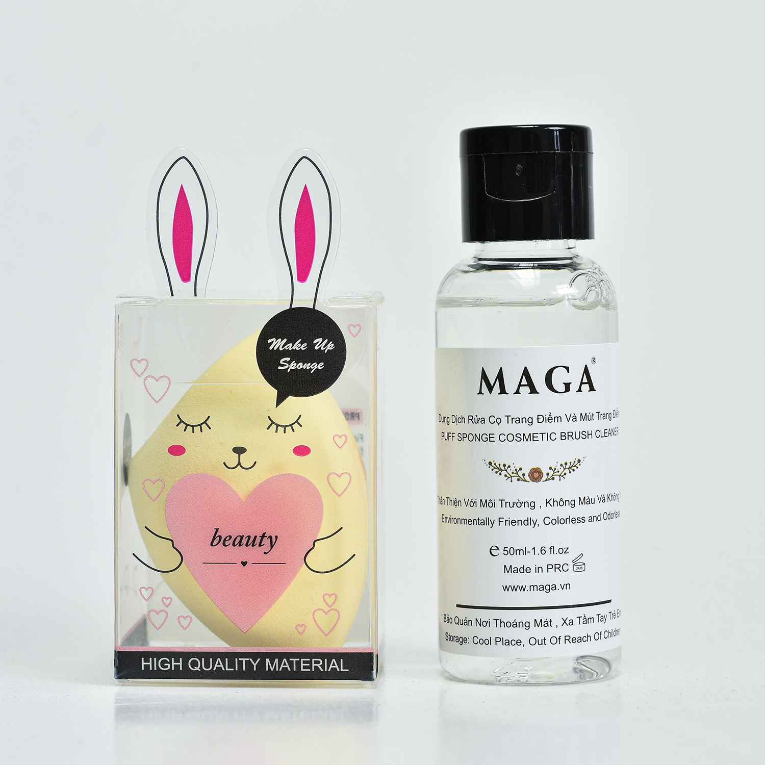 Dung dịch làm sạch cọ trang điểm MAGA