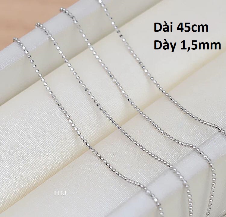 Dây chuyền nữ bạc bi MS65