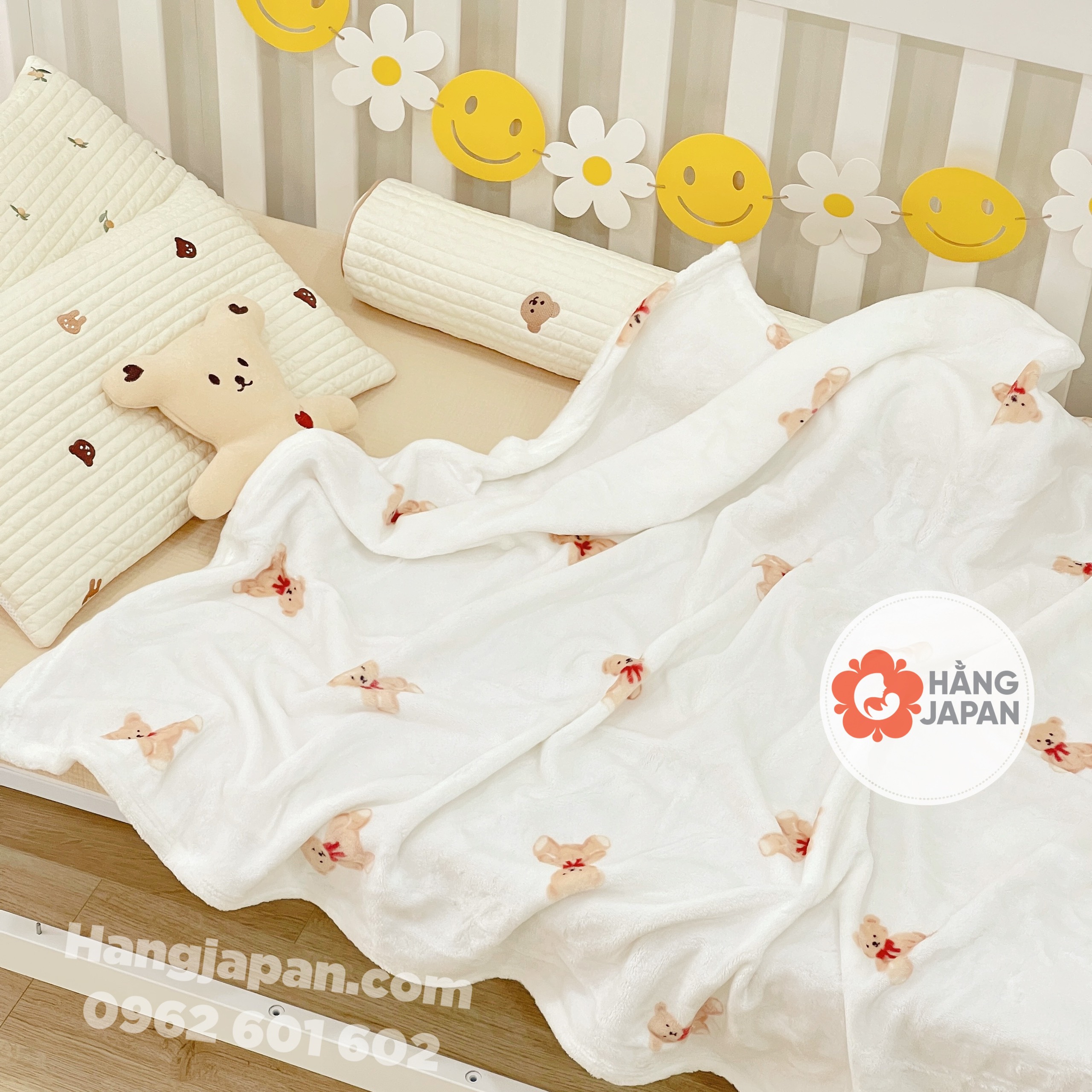 Hàng Hàn - Chăn lông Blanket cho bé