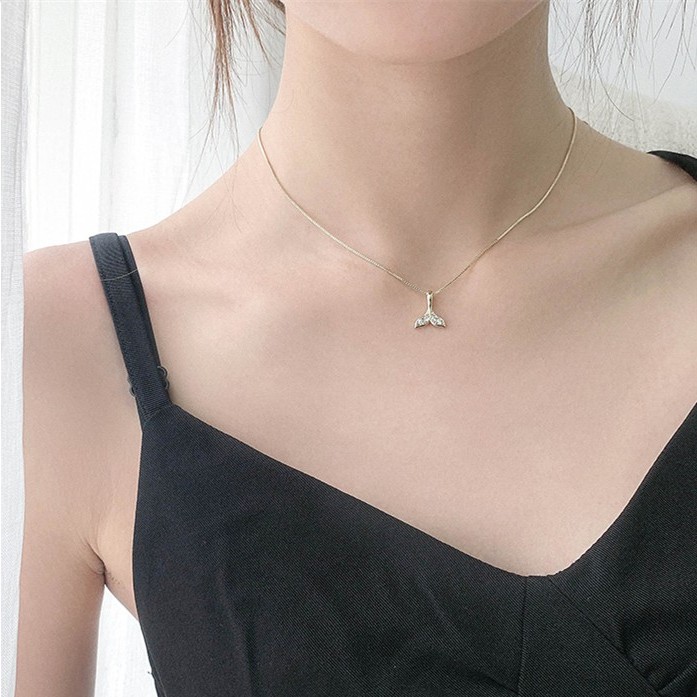 Dây chuyền vòng cổ đuôi cá thời trang