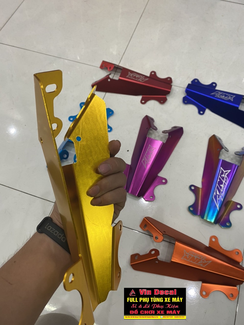 ốp Dè Sau Kingdrag titan xe ex 150