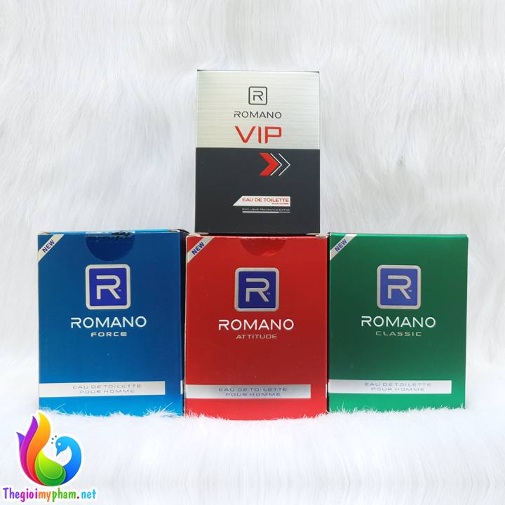 Chai 100ml-Nước Hoa Cao Cấp Romano Classic/ Grandiose/ Giovane/ Picco -100ml