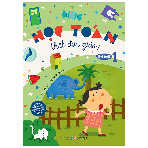 Fahasa - học toán thật đơn giản: 5-6 tuổi - tập 1