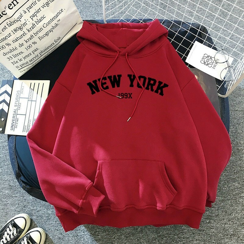 Áo khoác HOODIE nam nữ in chữ siêu xinh, tay dài rộng ôm cổ, tròng đầu có mũ rộng giữ ấm cực tốt, đủ màu dễ phối đồ