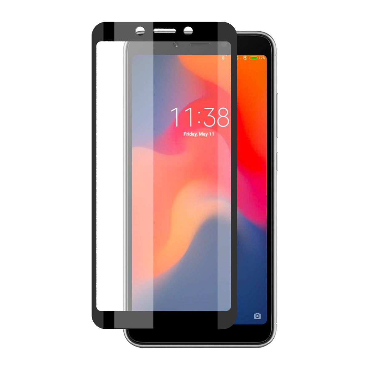 Cường lực full màn Xiaomi Redmi 6 / Redmi 6A (Đen)