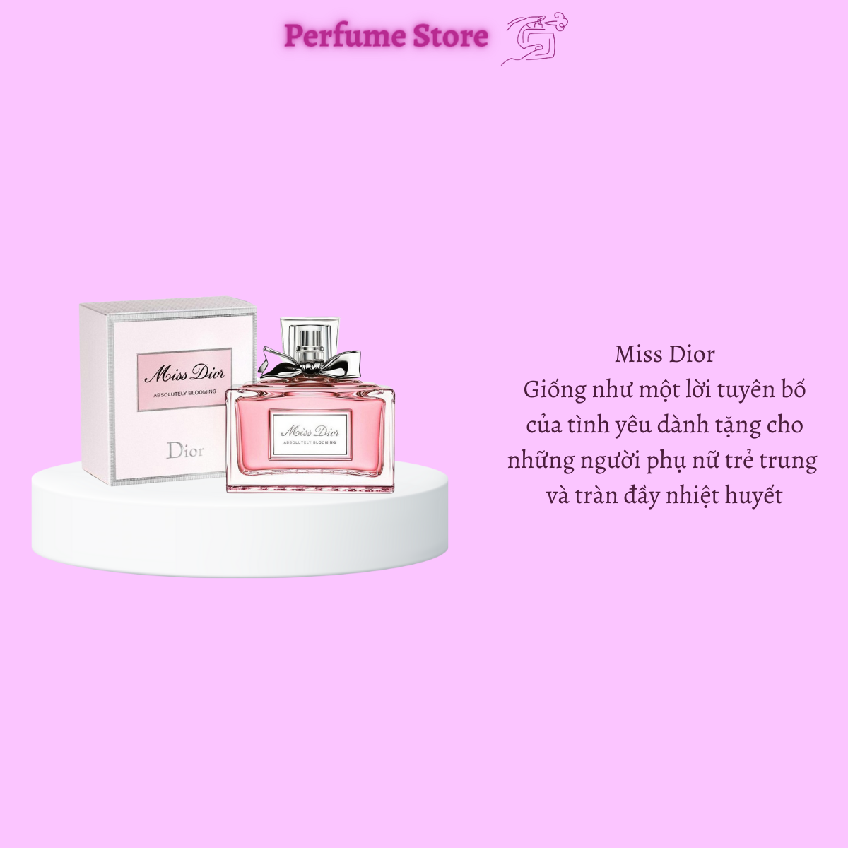 [Chính Hãng] Mẫu nước Hoa Miss Dior Blooming Bouquet ( 10ml)