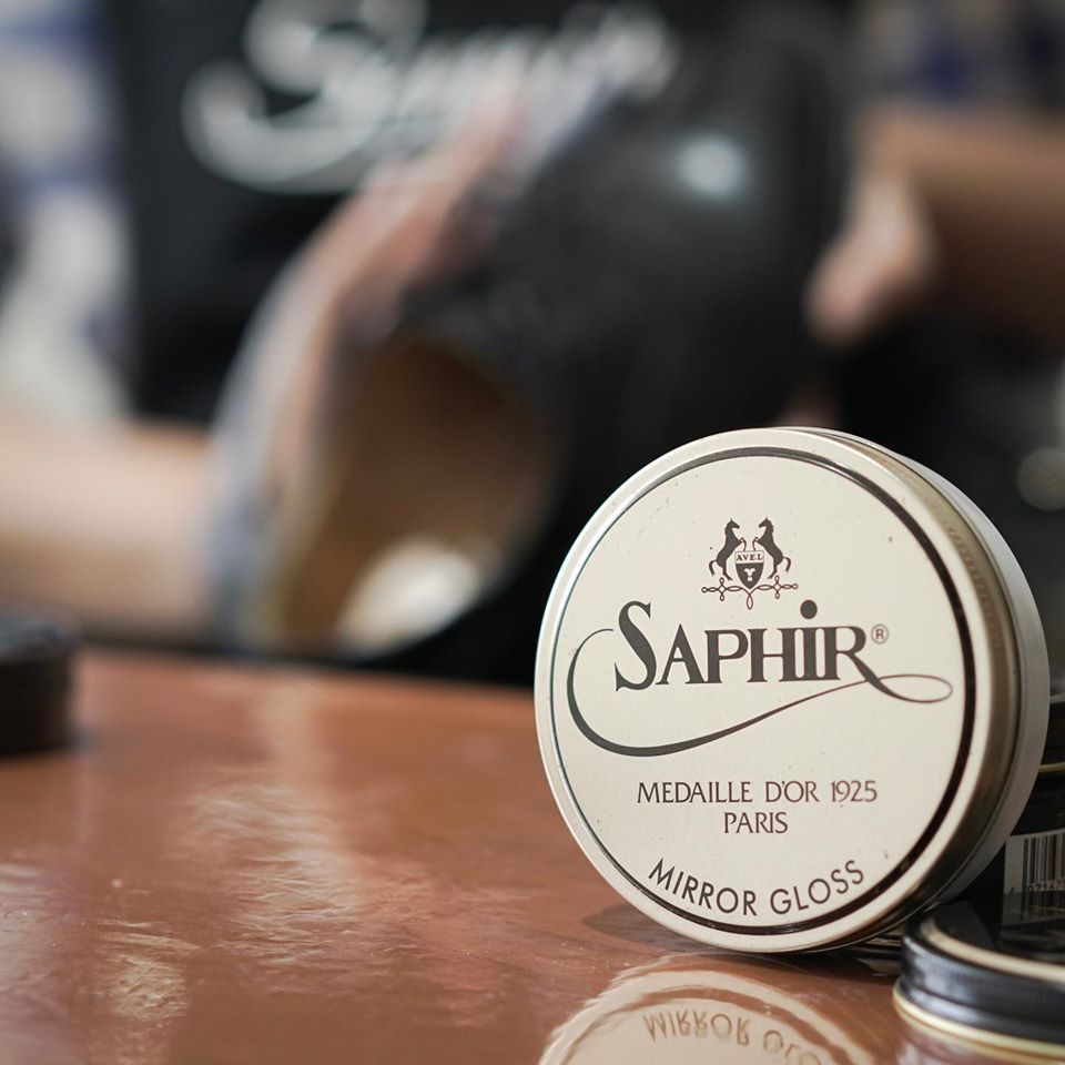 Xi đánh giày bóng gương Saphir Mirror Gloss Pháp 75ml