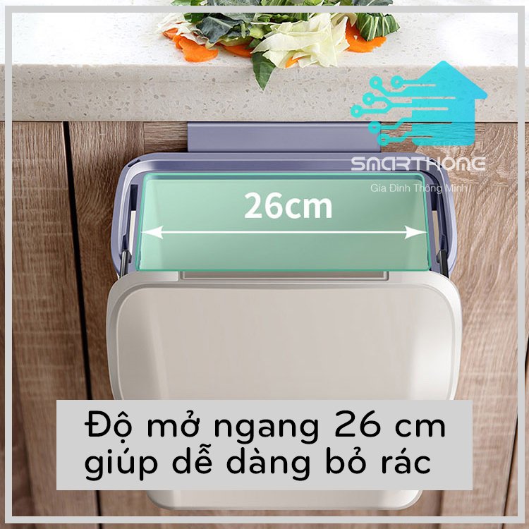 Thùng Rác Treo Cửa Tủ Bếp - Tường