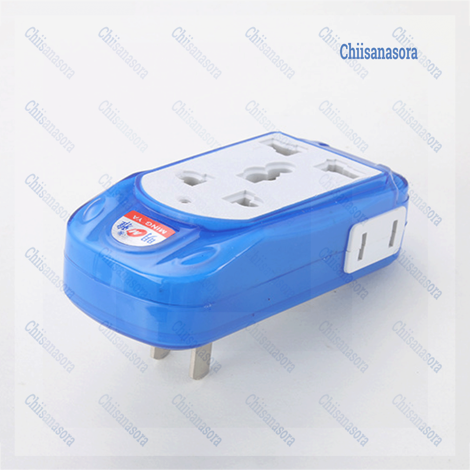 Phích cắm chuyển đổi 2 chấu chuẩn Âu Mỹ - Phích cắm chuyển đổi 2 chấu 3 chấu đa năng - Ổ cắm chuyển đổi bằng đồng