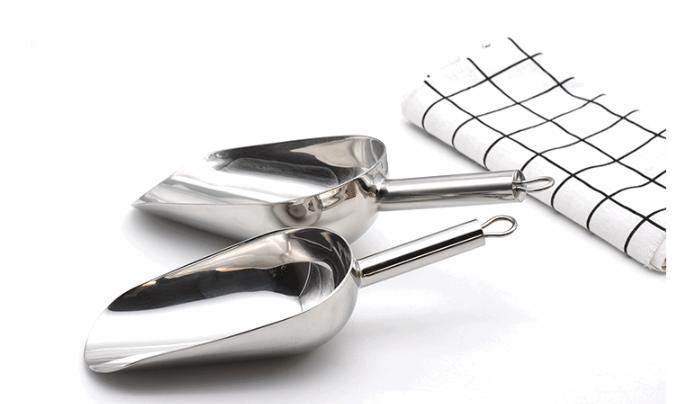 Xúc đá, xúc hạt inox dày không hoen gỉ so 5