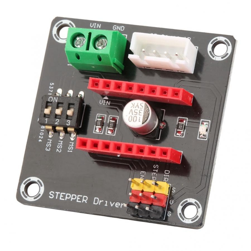 Bảng giá DRV8825/A4988 42 Stepper Driver Module Motor Control Shield Drive Expansion Board for Arduino R3 3D Printer DIY Kit Phong Vũ