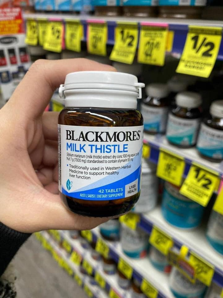 Gan Blackmores Milk Thistle 42 viên