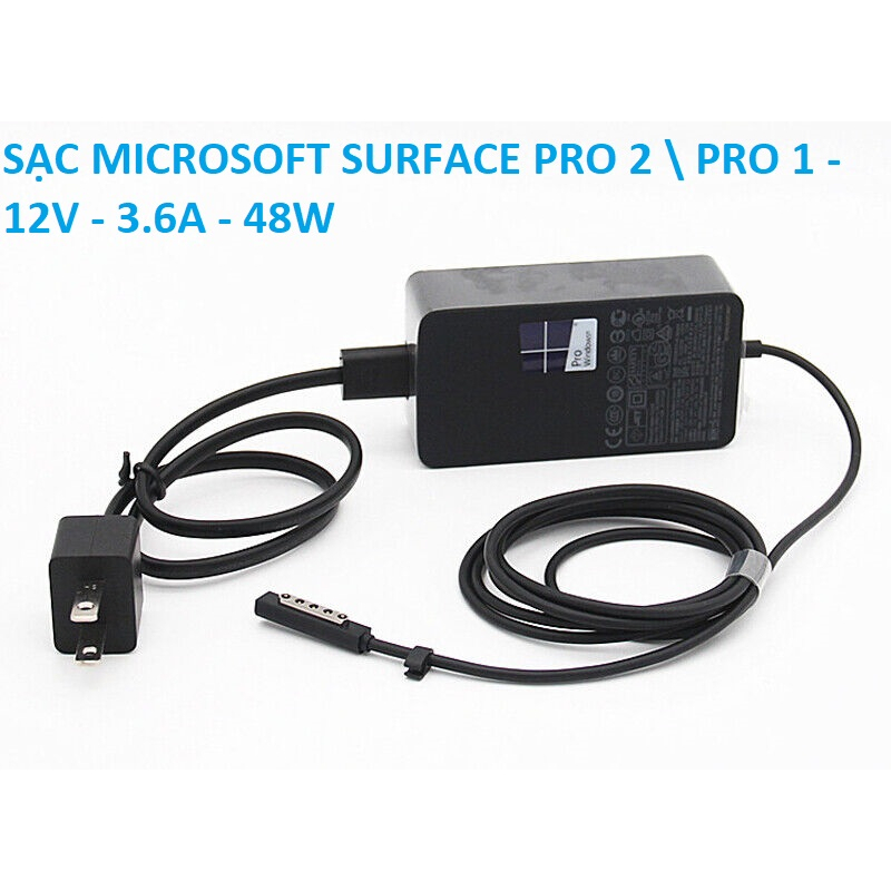 SẠC MICROSOFT SURFACE PRO 2 \ PRO 1 - 12V - 3.6A - 48W