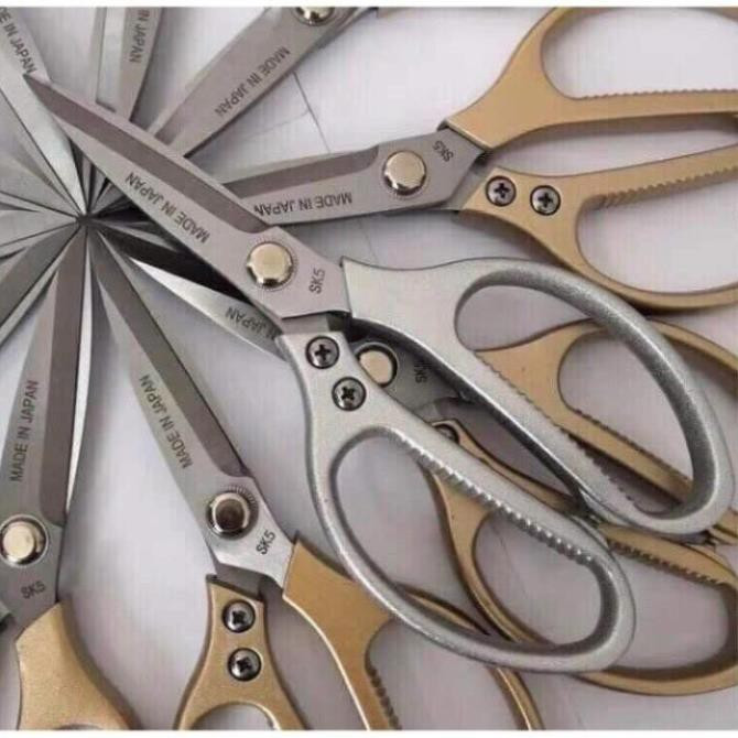 Kéo Cắt Gà, Cắt Vịt, Cắt Thịt Các Loại Kéo Làm Bếp Đa Năng Siêu Phẩm Nội Địa Nhật SK5 Siêu Sắc