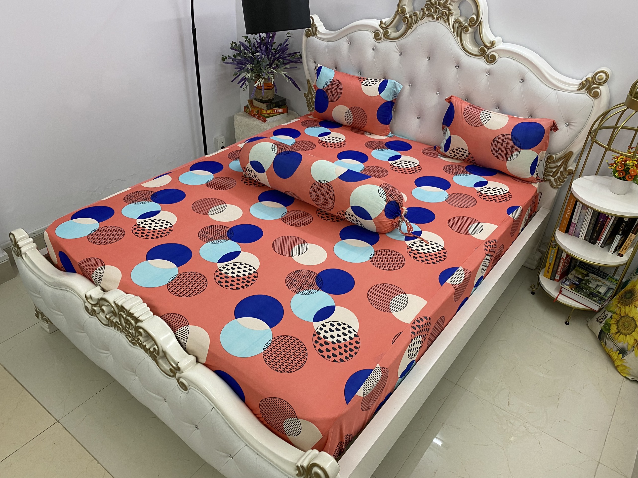 [HCM]Bộ drap GỐI thun Hàn Quốc mát lạnh {4 món} đủ size
