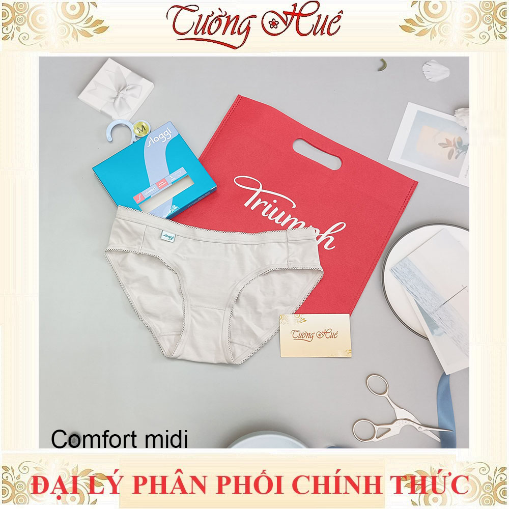 Quần lót nữ Triumph Sloggi Comfort Midi quần cotton trơn.
