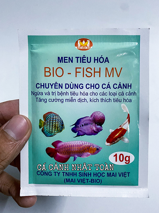 "Hoàn tiền đến 10%" MEN TIÊU HÓA BIO FISH NGỪA HỖ TRỢ CÁC VẤN ĐỀ ĐƯỜNG RUỘT CÁ