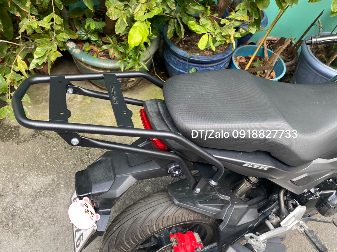 Baga srmsx, baga givi msx, cảng xe msx hàng givi chính hãng mới 100%
