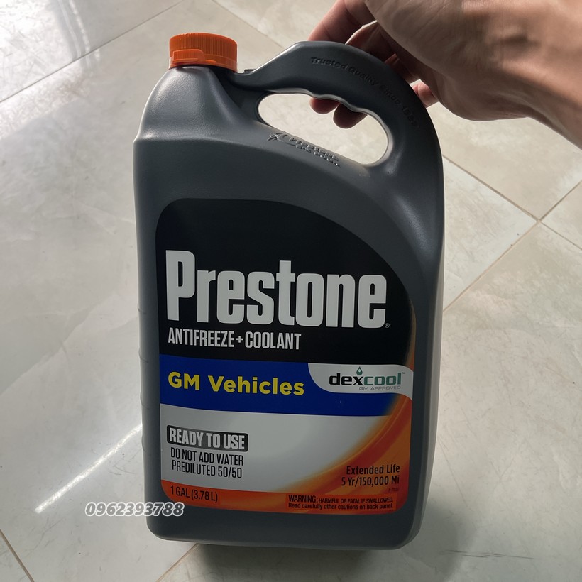 Nước làm mát động cơ Prestone DexCool - can 3.78 lít