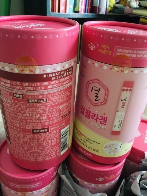 [LEMONA] COLLAGEN HỒNG DA Hàn Quốc 60 gói