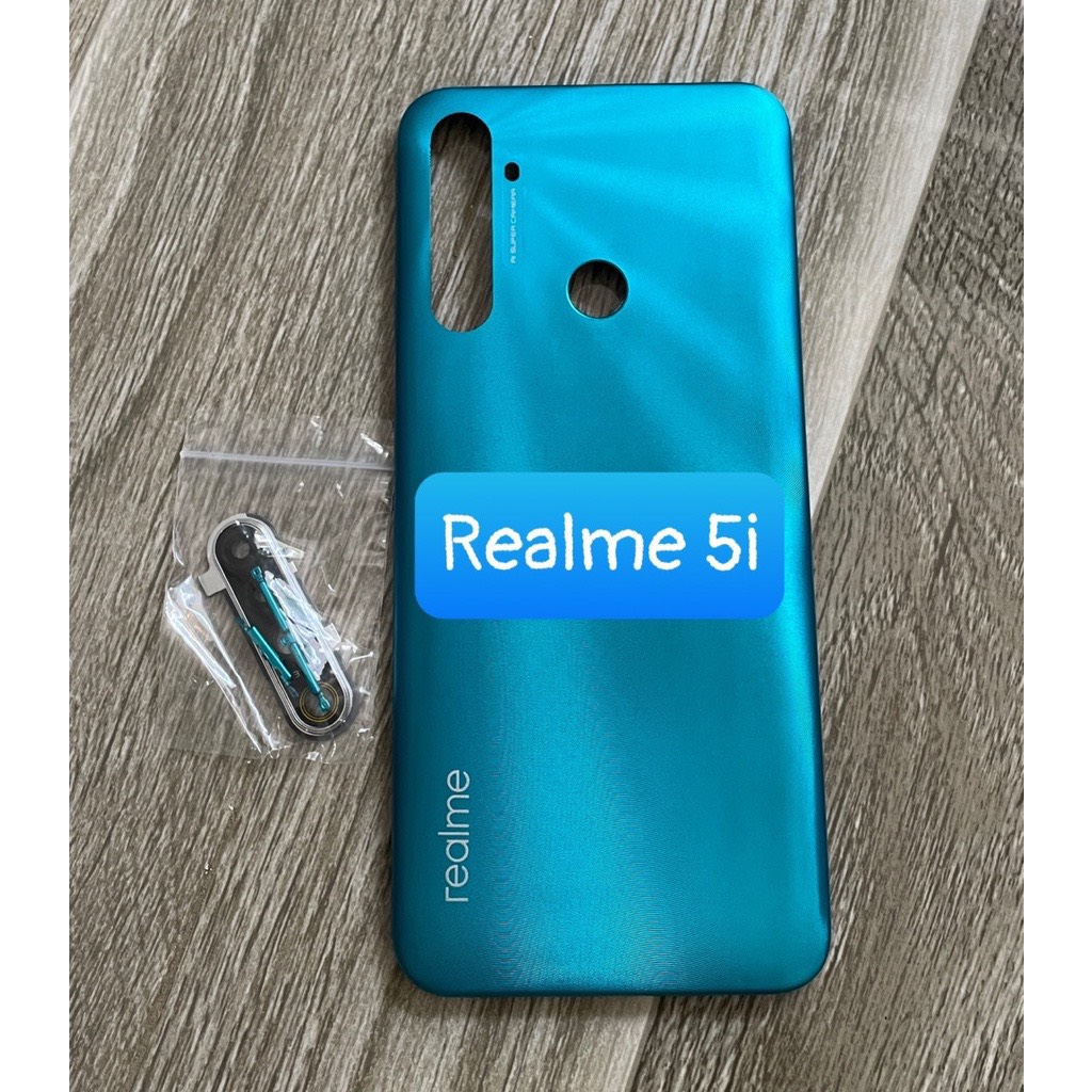 Lưng vỏ Realme 5i ,kèm khay sim,phím,kính camera