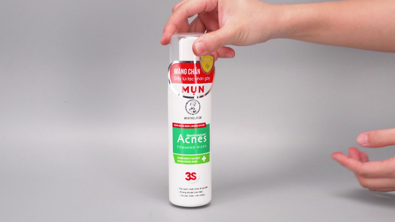 Sữa Rửa Mặt Tạo Bọt Acnes Ngăn Ngừa Mụn 150ml