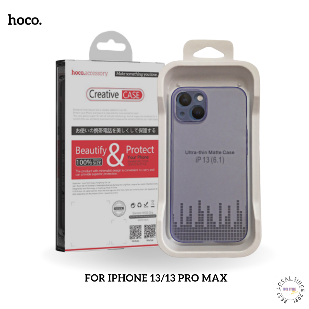 [ IPHONE 13 | 13 PRO MAX ] ỐP SILICON TRONG SUỐT CHÍNH HÃNG HOCO