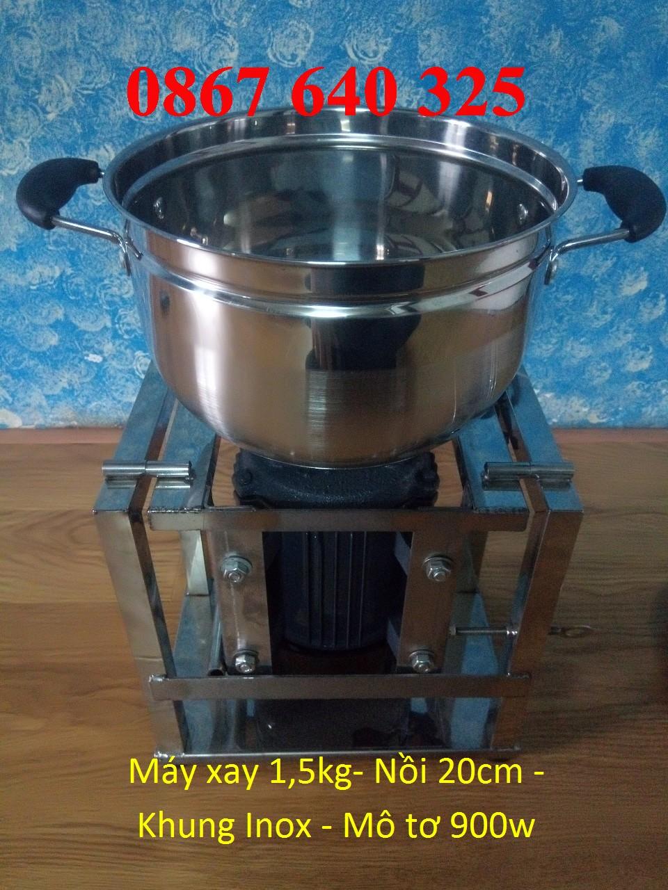 Máy làm chà bông loại 1,5kg/mẻ