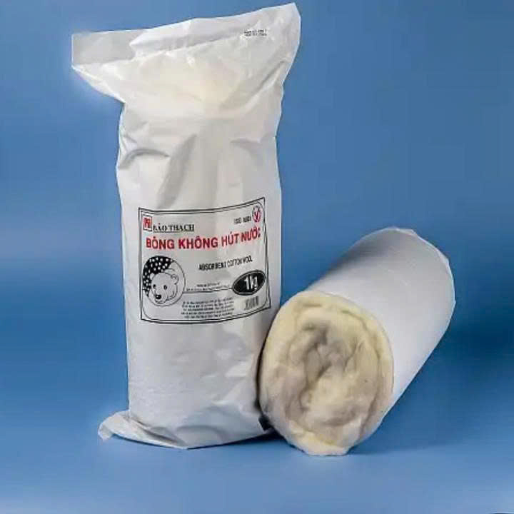 [HCM]Bông mỡ không thấm nước Bảo Thạch 1kg