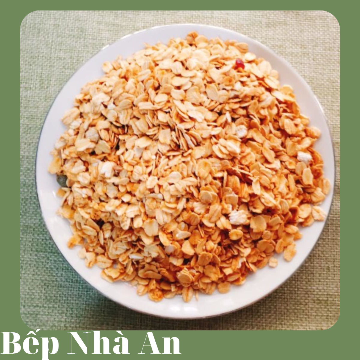 Yến mạch nướng mật ong - 500g