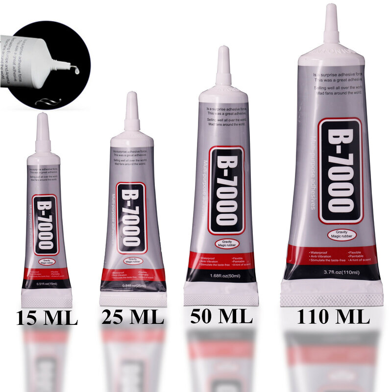 Keo B-7000 dán ron viền màn hình cảm ứng Dán thủ công mỹ nghệ 3ml -15ml -50ml
