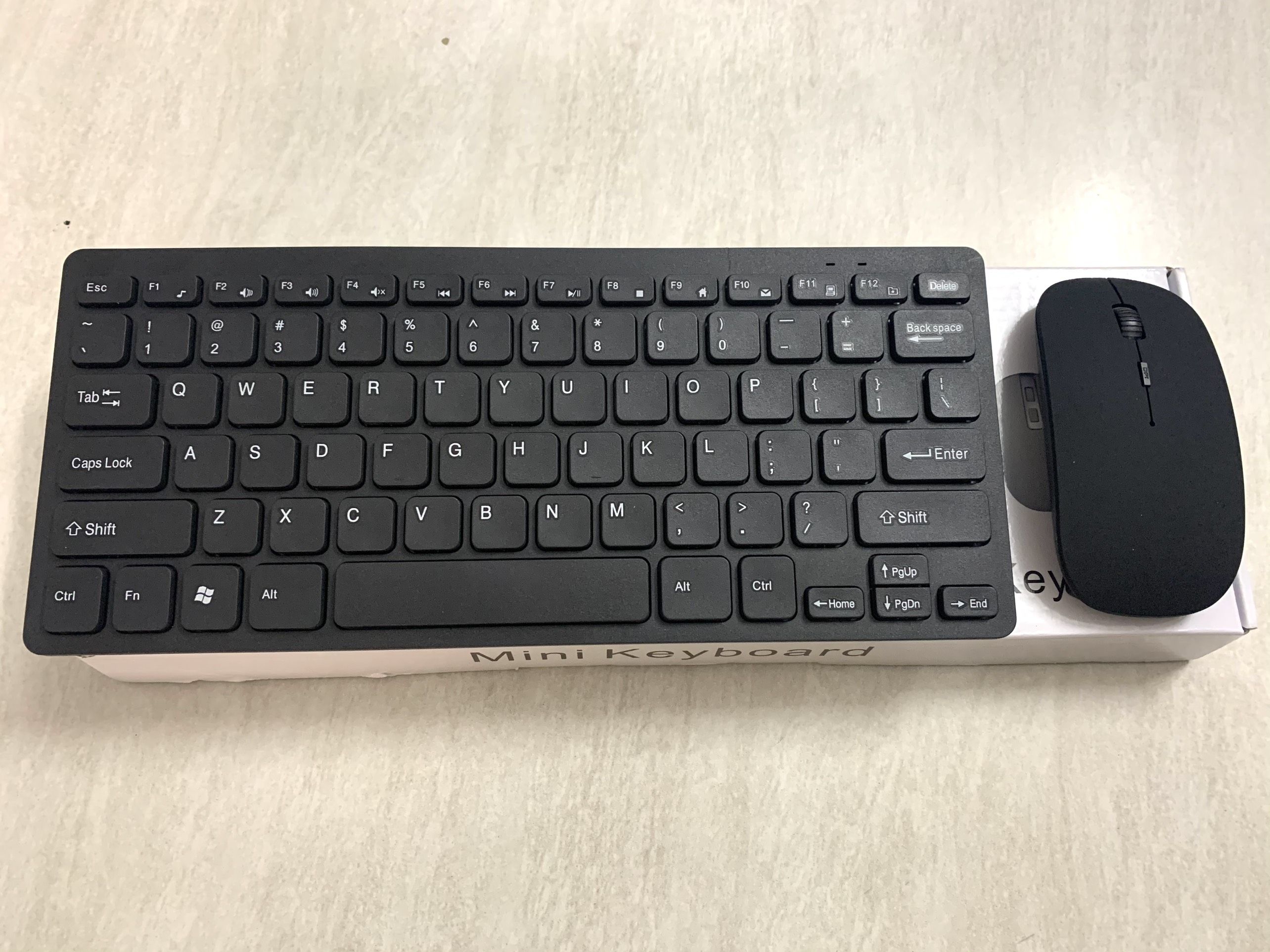 [HCM]COMBO Phím chuột không dây (Đen) / Wireless Keyboard & Mouse