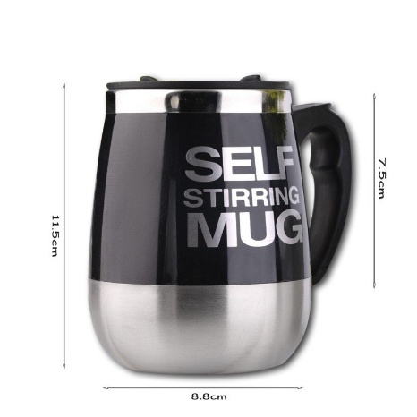 Cốc tự khuấy thông minh cốc tự pha cafe Self Stirring Mug
