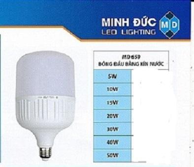 BÓNG BULB ĐẦU BẰNG KÍN NƯỚC 5W-50W_MD 659_MINH ĐỨC