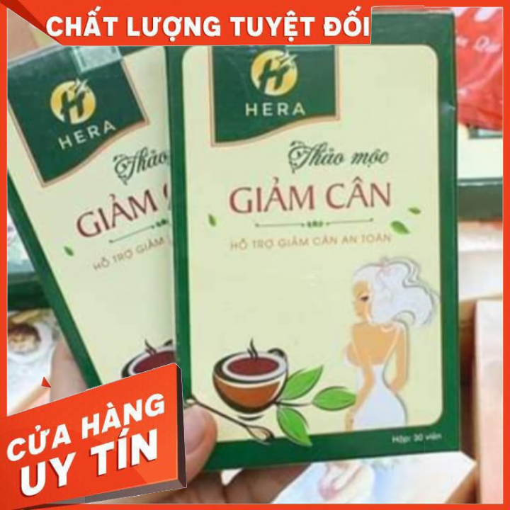 Thảo mộc hỗ trợ giảm béo Hera Plus 30 viên