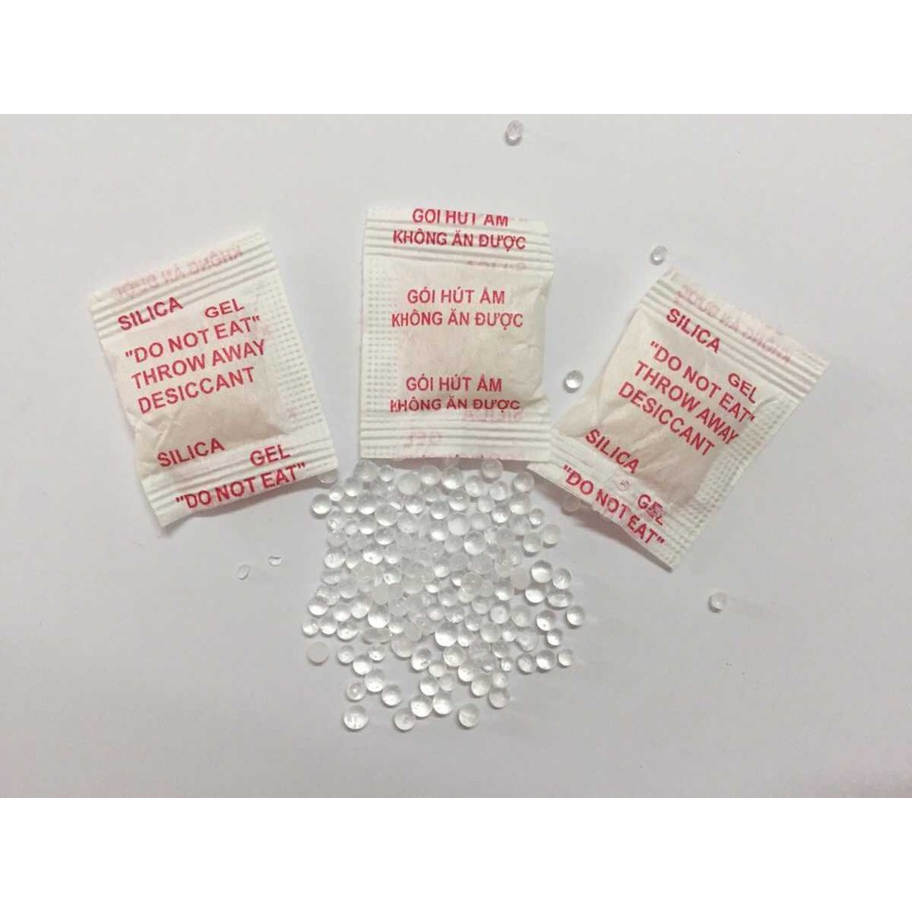 Combo 5 Gói hút ẩm Silicagel cho giày dép