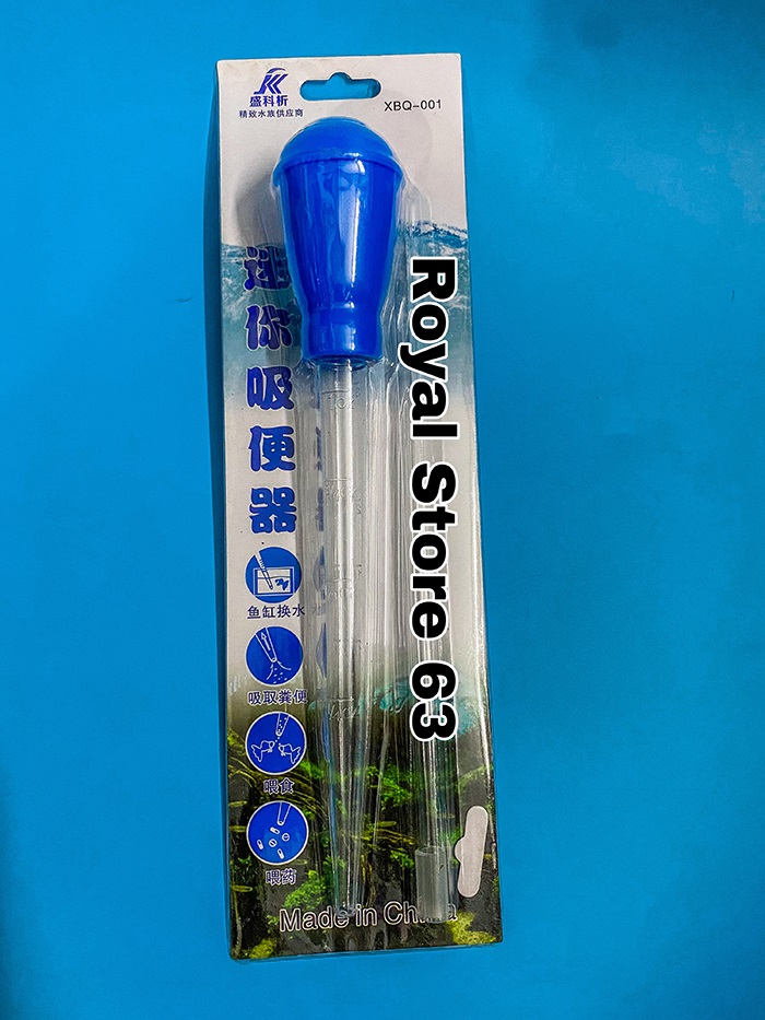 Ống bóp hút cặn bể cá cảnh xpq001 30ml