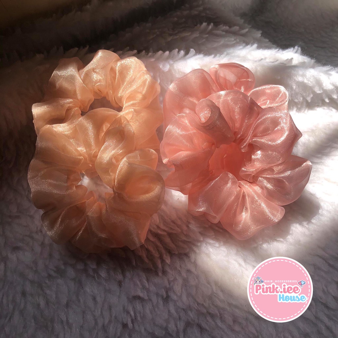 [HCM]SCRUNCHIES VON KÍNH MÀU MỚI - CỘT TÓC HOTTREND