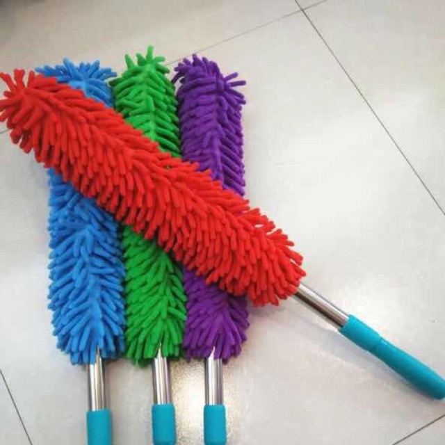 Phất trần phủi bụi san hô rút dài 1m