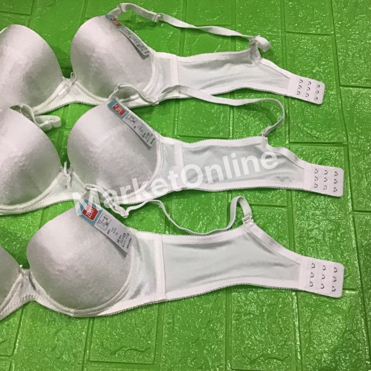 2 Áo Ngực Trơn Không Mút Chính Hãng Zenny Form Đẹp Mặc Thoải Mái MarketOnline68 ZN305