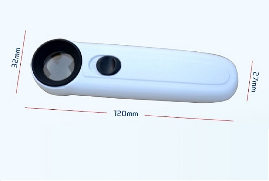 Kính lúp 40X cầm tay có đèn MG6B-1B