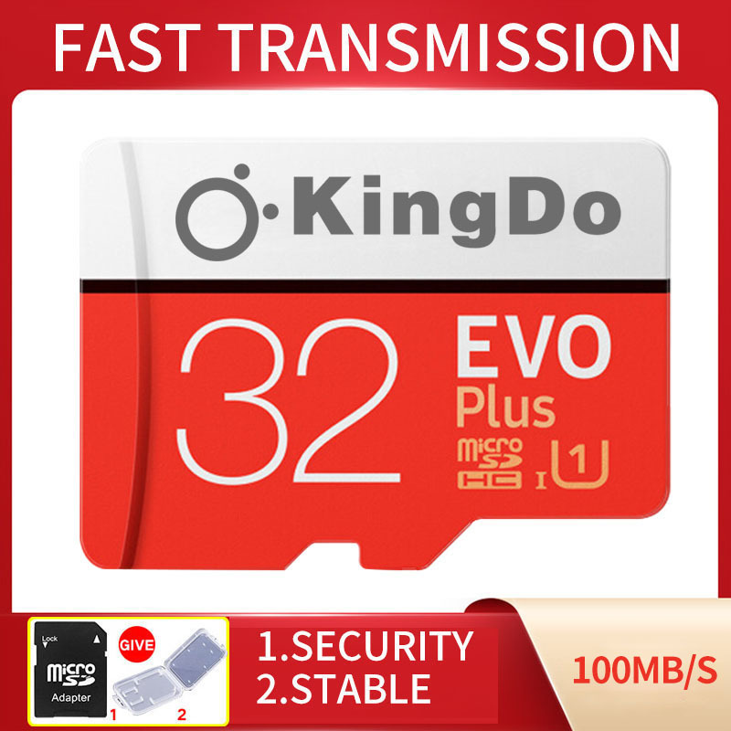 EVO PLUS 32GB 64GB 128GB 256GB Memory Micro SD Card XC Class 10 32G 64G 128G  + Reader