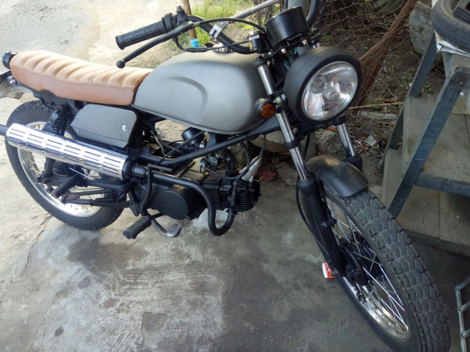 PÔ ZẮC ĐEN CHO XE CD 67 CUB WIN DREAM