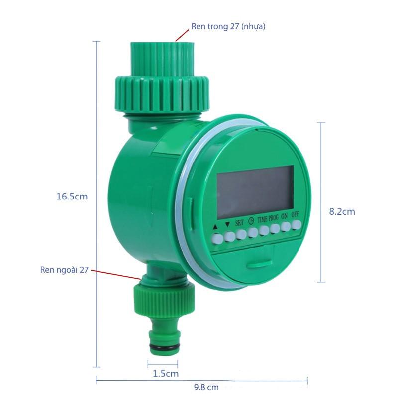 Đồng hồ hẹn giờ tưới cây tự động