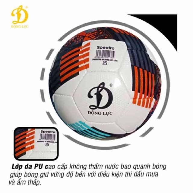 Quả Bóng Đá Động Lực Uhv 2.07 Spectro Size 5