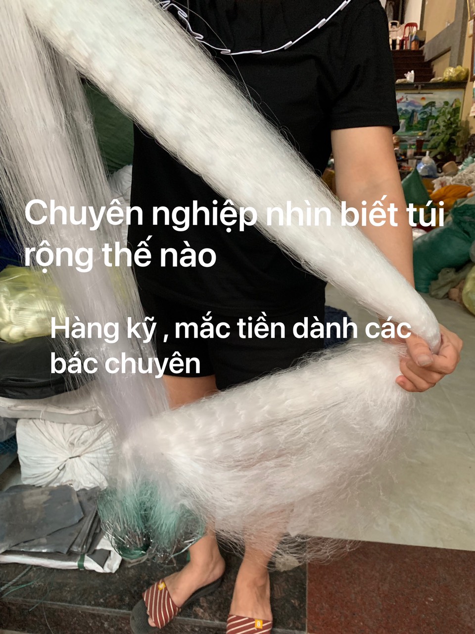 Lưới bắt cá cước 3 màn chuyên nghiệp