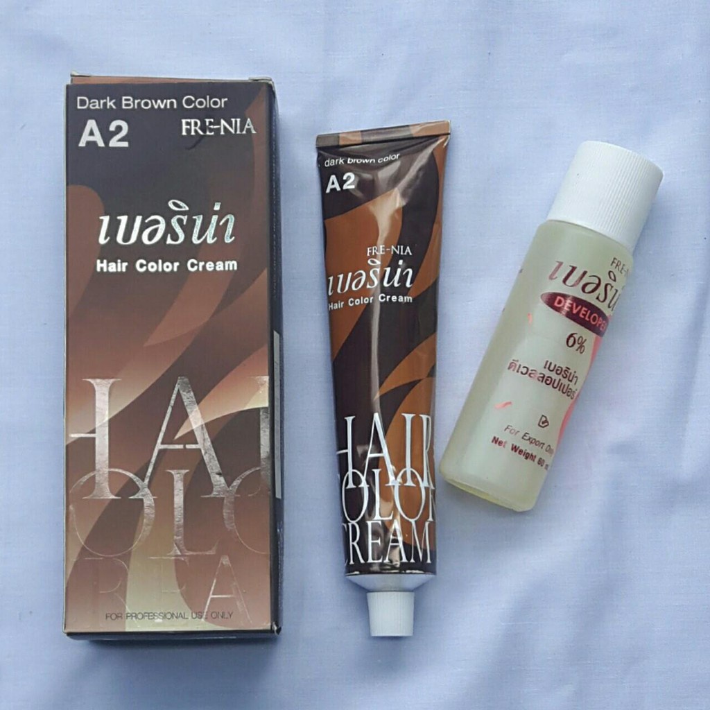 Thuốc nhuộm tóc berina a1,a2 thái lan