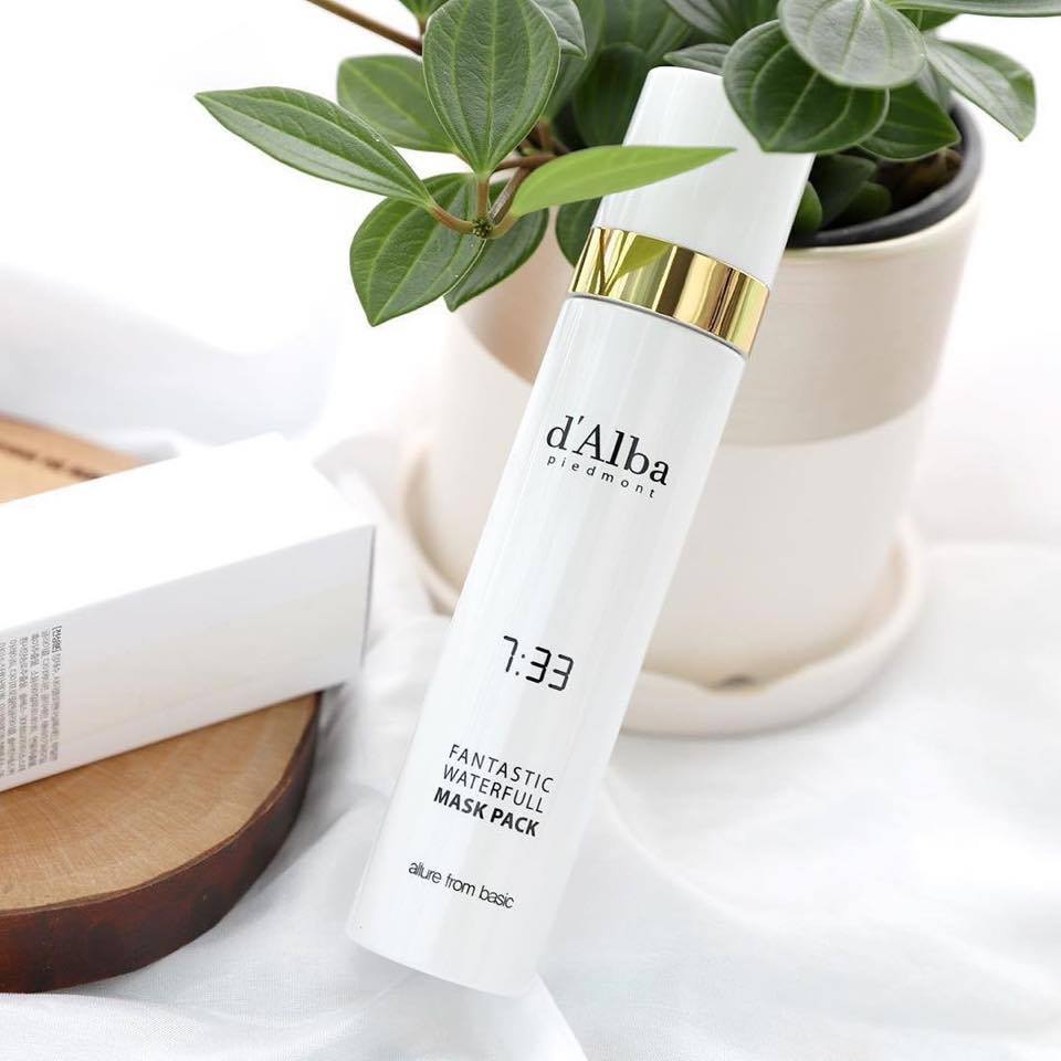 ( có bill) Mặt nạ dạng xịt Dalba Fantastic Waterfull Spray Mask 100ml